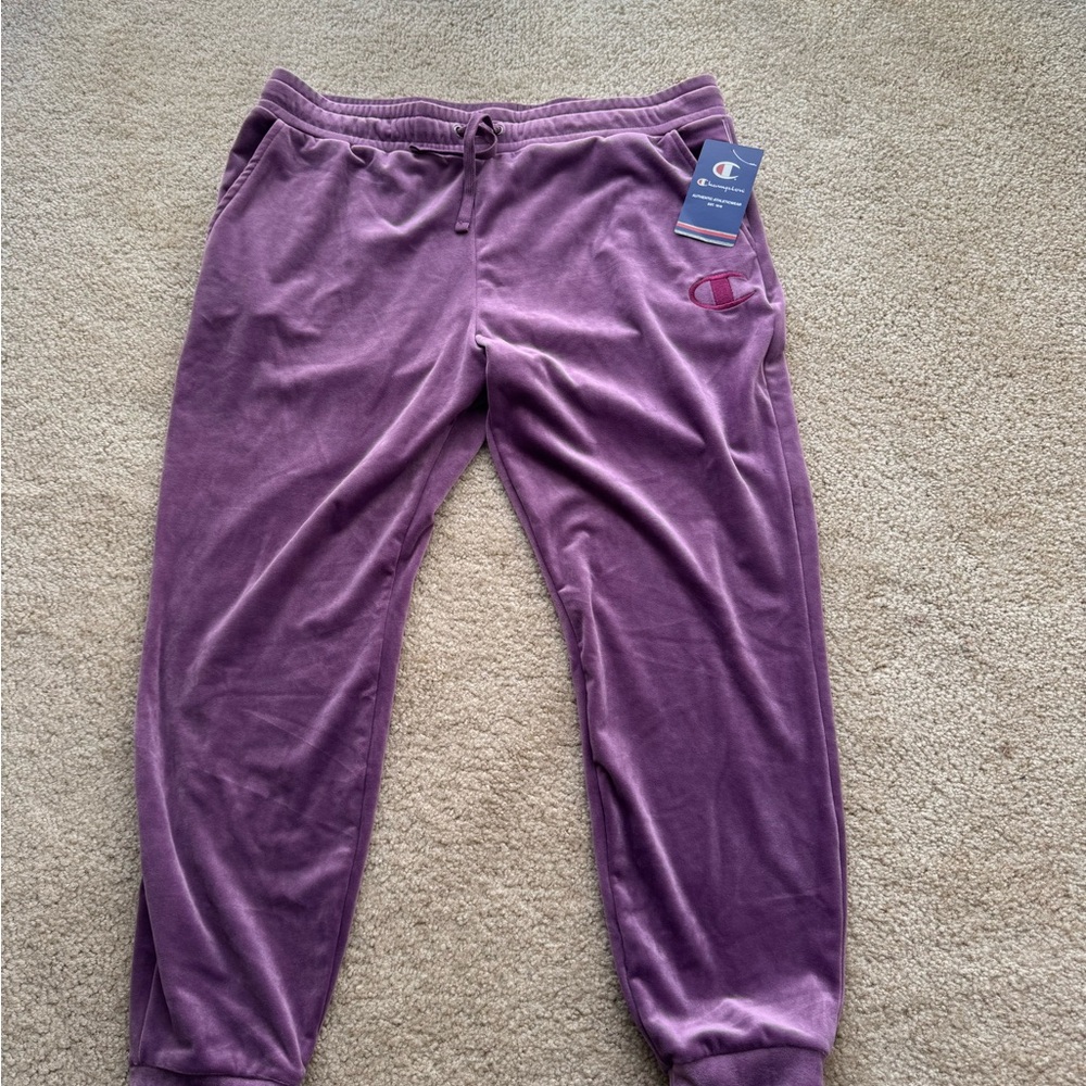 Champion Purple Jogger Pants